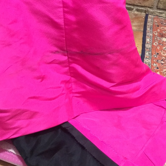 Oscar de la renta hot pink gown size 2 - Picture 10 of 16